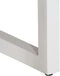 vidaXL - Wandtafel - 110x35x76 - cm - massief - mangohout - en - ijzer - bruin