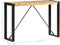 vidaXL - Wandtafel - 110x35x76 - cm - massief - mangohout