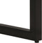vidaXL - Wandtafel - 110x35x76 - cm - massief - ruw - mangohout