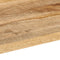 vidaXL - Wandtafel - 110x35x76 - cm - massief - ruw - mangohout