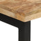 vidaXL - Wandtafel - 110x35x76 - cm - massief - ruw - mangohout