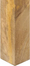 vidaXL - Wandtafel - 110x35x76 - cm - ruw - mangohout