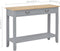 vidaXL - Wandtafel - 110x35x80 - cm - hout - grijs