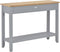 vidaXL - Wandtafel - 110x35x80 - cm - hout - grijs