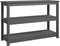 vidaXL - Wandtafel - 110x40x74 - cm - massief - grenenhout - grijs