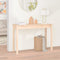 vidaXL - Wandtafel - 110x40x75 - cm - massief - grenenhout