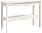 vidaXL - Wandtafel - 110x40x75 - cm - massief - grenenhout - wit