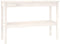 vidaXL - Wandtafel - 110x40x75 - cm - massief - grenenhout - wit