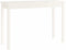 vidaXL - Wandtafel - 110x40x75 - cm - massief - grenenhout - wit