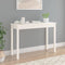 vidaXL - Wandtafel - 110x40x75 - cm - massief - grenenhout - wit