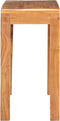 vidaXL - Wandtafel - 110x40x76 - cm - gerecycled - hout - met - honingafwerking