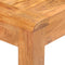 vidaXL - Wandtafel - 110x40x76 - cm - gerecycled - hout - met - honingafwerking