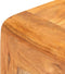 vidaXL - Wandtafel - 110x40x76 - cm - gerecycled - hout - met - honingafwerking