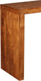 vidaXL - Wandtafel - 110x40x76 - cm - hout - met - honingkleurige - afwerking