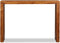 vidaXL - Wandtafel - 110x40x76 - cm - hout - met - honingkleurige - afwerking