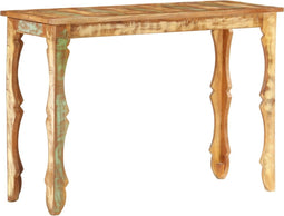 vidaXL - Wandtafel - 110x40x76 - cm - massief - gerecycled - hout