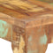 vidaXL - Wandtafel - 110x40x76 - cm - massief - gerecycled - hout
