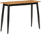 vidaXL - Wandtafel - 110x40x76 - cm - massief - mangohout - en - ijzer