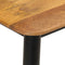 vidaXL - Wandtafel - 110x40x76 - cm - massief - mangohout - en - ijzer