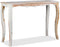 vidaXL - Wandtafel - 110x40x76 - cm - massief - sheeshamhout