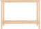 vidaXL - Wandtafel - 110x40x80 - cm - massief - grenenhout
