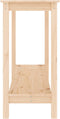 vidaXL - Wandtafel - 110x40x80 - cm - massief - grenenhout