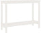 vidaXL - Wandtafel - 110x40x80 - cm - massief - grenenhout - wit