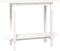 vidaXL - Wandtafel - 110x40x80 - cm - massief - grenenhout - wit
