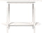 vidaXL - Wandtafel - 110x40x80 - cm - massief - grenenhout - wit