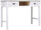 vidaXL - Wandtafel - 110x45x76 - cm - hout - antiekwit