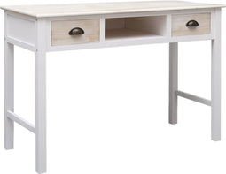 vidaXL - Wandtafel - 110x45x76 - cm - hout