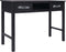 vidaXL - Wandtafel - 110x45x76 - cm - hout - zwart