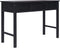 vidaXL - Wandtafel - 110x45x76 - cm - hout - zwart