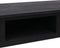 vidaXL - Wandtafel - 110x45x76 - cm - hout - zwart