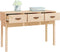 vidaXL - Wandtafel - 114x40x75 - cm - massief - grenenhout