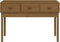 vidaXL - Wandtafel - 114x40x75 - cm - massief - grenenhout - honingbruin