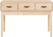 vidaXL - Wandtafel - 114x40x75 - cm - massief - grenenhout