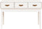 vidaXL - Wandtafel - 114x40x75 - cm - massief - grenenhout - wit