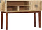 vidaXL - Wandtafel - 115x30x76 - cm - massief - ruw - mangohout