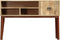 vidaXL - Wandtafel - 115x30x76 - cm - massief - ruw - mangohout