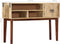 vidaXL - Wandtafel - 115x30x76 - cm - massief - ruw - mangohout