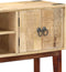vidaXL - Wandtafel - 115x30x76 - cm - massief - ruw - mangohout