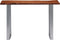 vidaXL - Wandtafel - 115x35x76 - cm - massief - acaciahout - en - ijzer