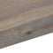vidaXL - Wandtafel - 115x35x76 - cm - massief - acaciahout - en - ijzer - grijs