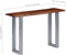 vidaXL - Wandtafel - 115x35x76 - cm - massief - acaciahout - en - ijzer