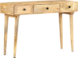 vidaXL - Wandtafel - 115x35x76 - cm - massief - mangohout
