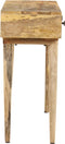vidaXL - Wandtafel - 115x35x76 - cm - massief - mangohout