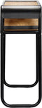 vidaXL - Wandtafel - 118x30x75 - cm - massief - gerecycled - hout