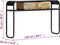 vidaXL - Wandtafel - 118x30x75 - cm - massief - gerecycled - hout