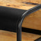 vidaXL - Wandtafel - 118x30x75 - cm - massief - mangohout